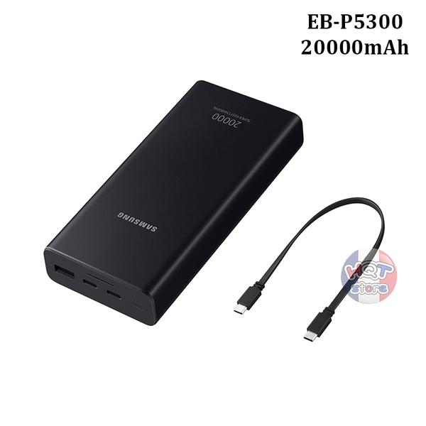 Pin sạc dự phòng sạc nhanh 25W Samsung EB-P5300 20000 mah chính hãng