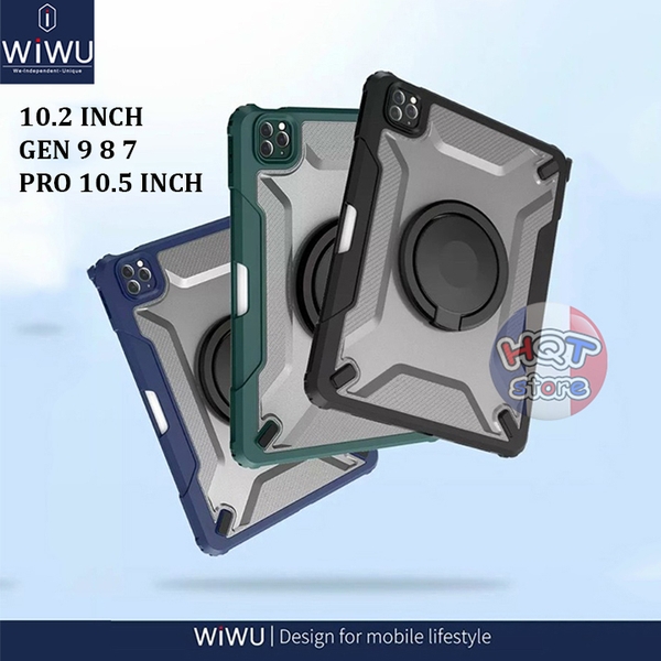 Ốp lưng WiWU Mecha Rotative Stand iPad Gen 9 8 7 10.2 inch / Pro 10.5