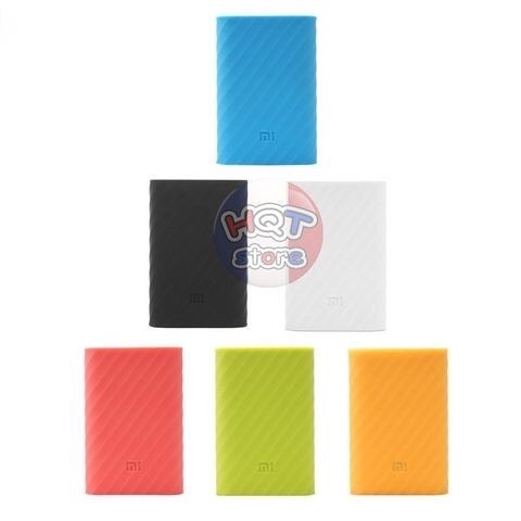 Bao silicon pin dự phòng Xiaomi 10000mah Gen 3 Pro / 3 / 2S / 2