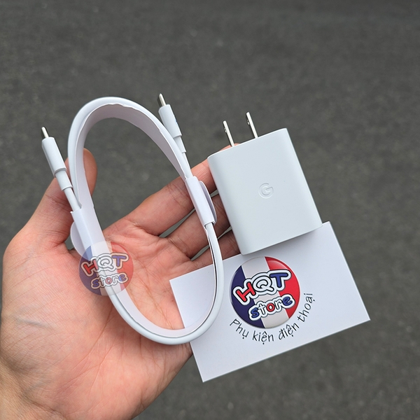 Bộ củ cáp sạc nhanh Google Pixel 30W PD PPS Charger + Cáp C to C