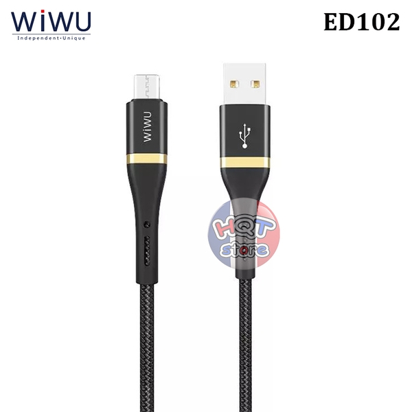 Cáp sạc nhanh USB-A to Micro USB WiWU Elite Data Cable ED102
