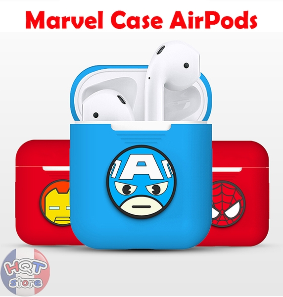 Case Silicon Siêu Anh Hùng Marvel Avengers Endgame cho Airpods