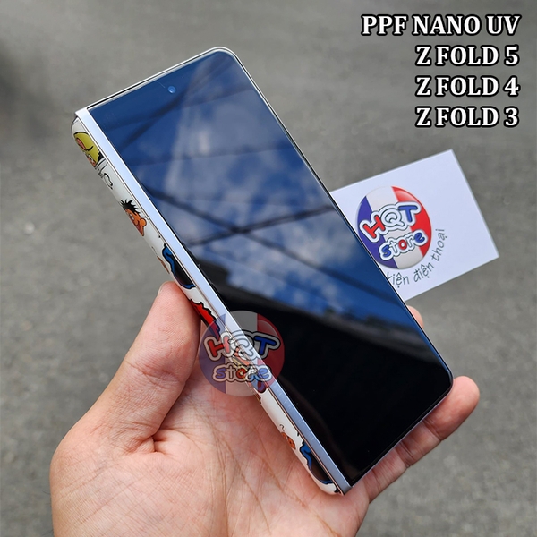 Dán PPF Nano UV full màn hình ngoài Z Fold 5 / Z Fold 4 / Z Fold 3