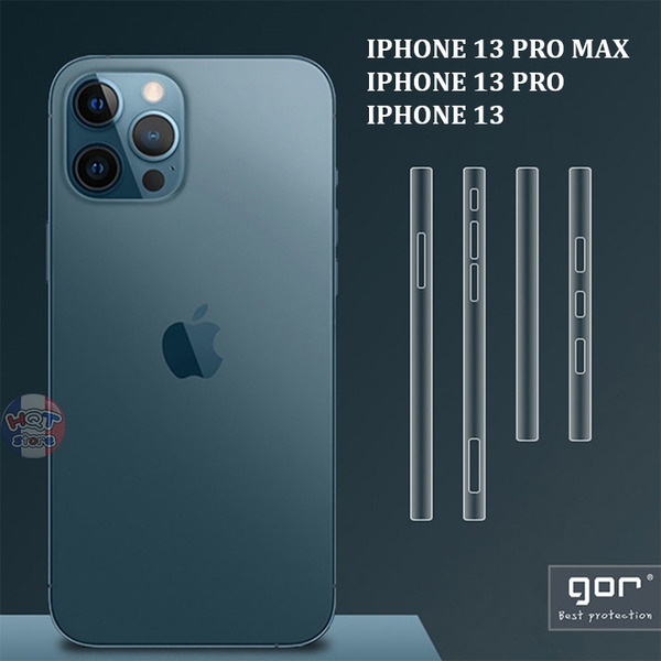 Dán full viền trong suốt chống trầy GOR IPhone 13 Pro Max 13 Pro 13