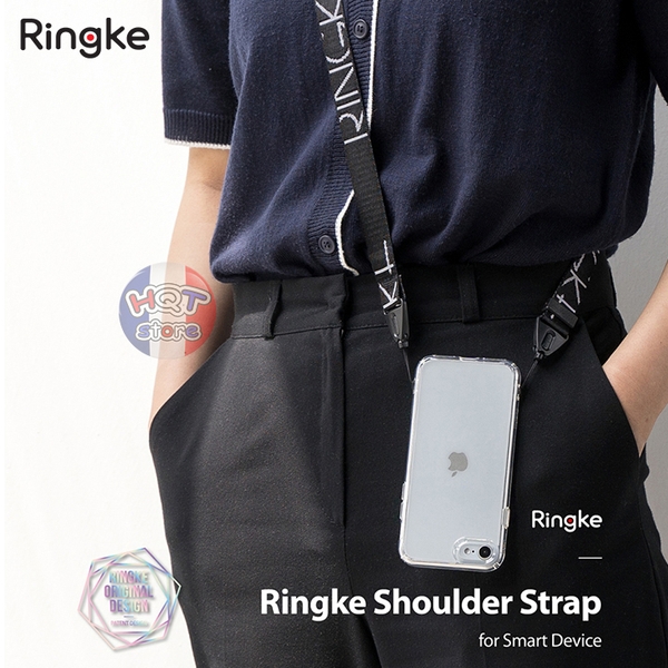 Dây đeo cổ điện thoại Ringke Shoulder Strap Lettering chính hãng