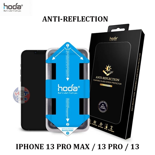 Kính cường lực chống chói HODA AR IPhone 13 Pro Max / 13 Pro / 13