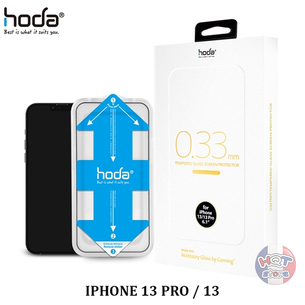 Kính cường lực full màn hình HODA CORNING IPhone 13 Pro / 13