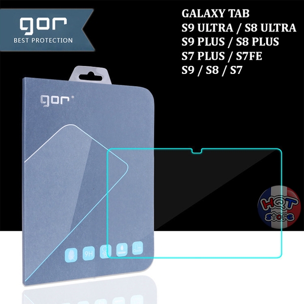 Kính cường lực Gor 9H Samsung Tab S9 Ultra S9+ S9 S8 Ultra S8