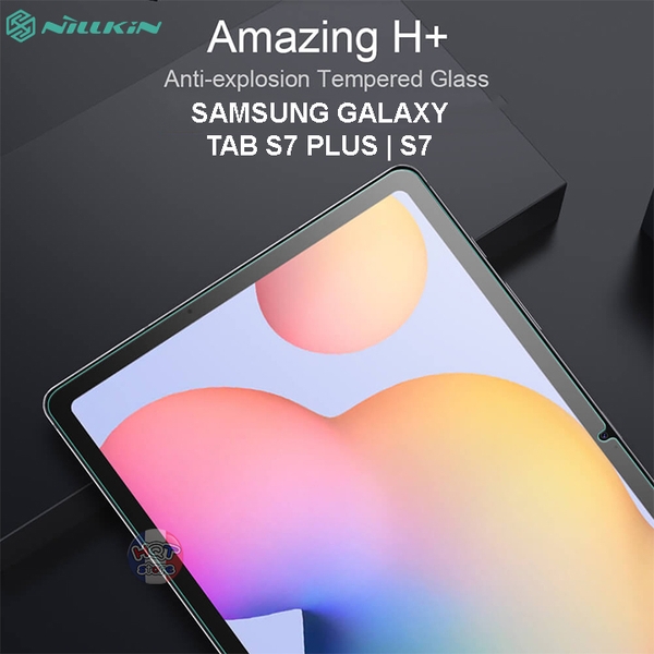 Kính cường lực Nillkin Amazing H+ cho Samsung Tab S7 Plus / Tab S7