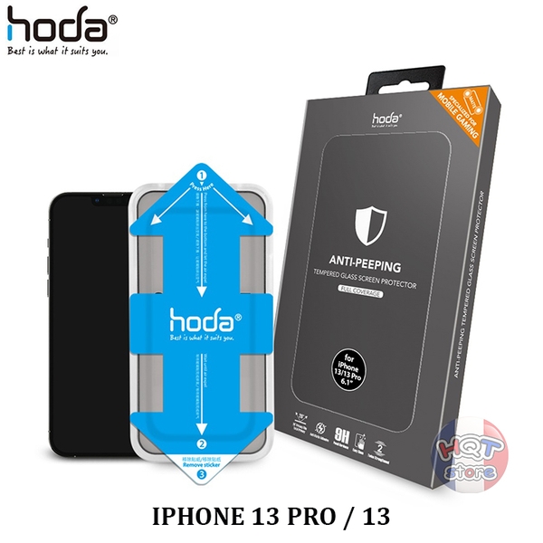 Kính cường lực HODA 2in1 ANTI-PEEPING + MATTE IPhone 13 Pro / 13