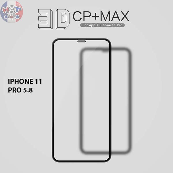 Kính cường lực màn hình Nillkin 3D CP+ Max cho IPhone 11 Pro / XS / X