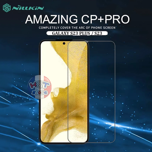 Kính cường lực full màn Nillkin Amazing CP+ Pro cho S23 Plus / S23