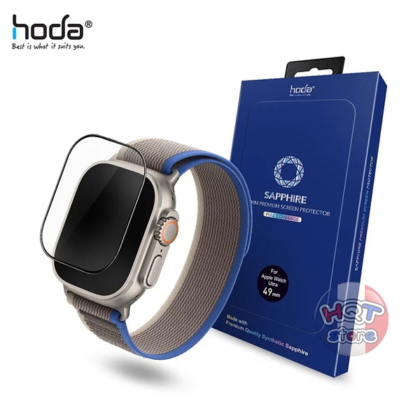 Kính full màn hình HODA SAPPHIRE cho đồng hồ Apple Watch Ultra 49mm