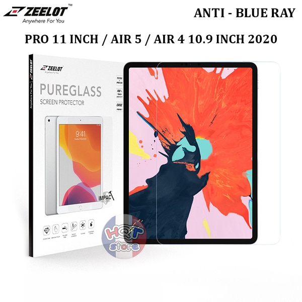 Kính ZEELOT ANTI-BLUE RAY chống ánh sáng xanh iPad Pro 11 Air 4 5 10.9