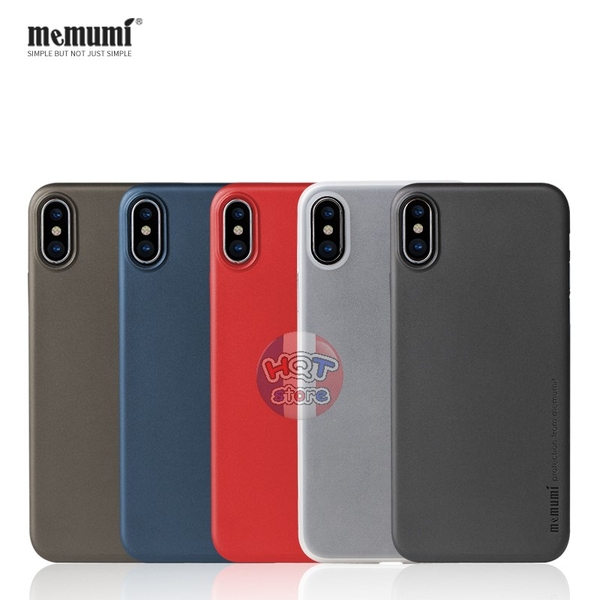 Ốp lưng siêu mỏng Memumi 0.3mm cho Iphone XS / X 5.8 Inch