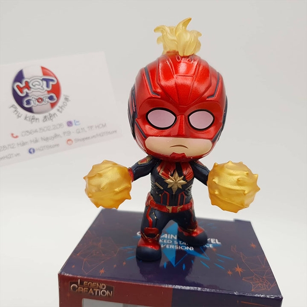 Mô hình Captain Marvel Cosbaby Chibi Avengers 4 Endgame