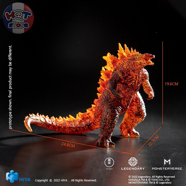 Mô hình Burning Godzilla Hiya Toys Statue 19.6cm SSG0136 chính hãng