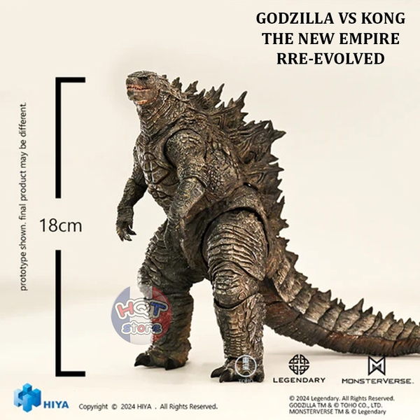 Mô hình Godzilla Rre-evolved Action Figure HIYA GvK The New Empire