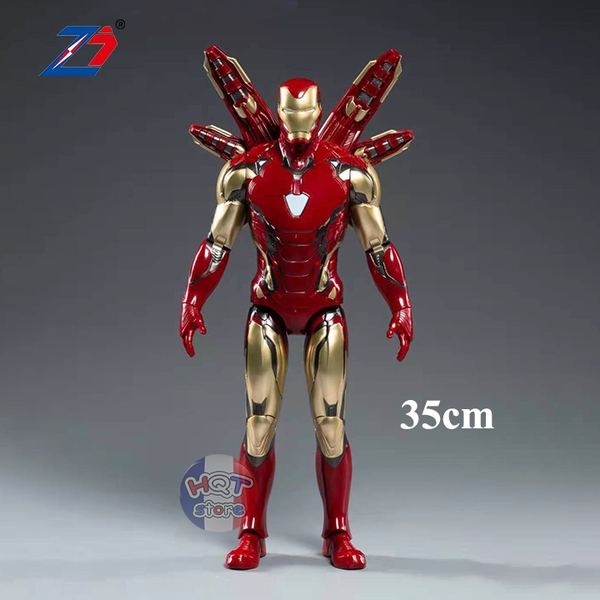 Mô hình iRon Man Mark 85 ZD Toys 35cm Avengers 4 Endgame chính hãng