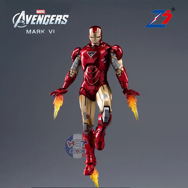 Mô hình iRon Man Mark VI ZD Toys chính hãng tỉ lệ 1/10 (Mark 6)