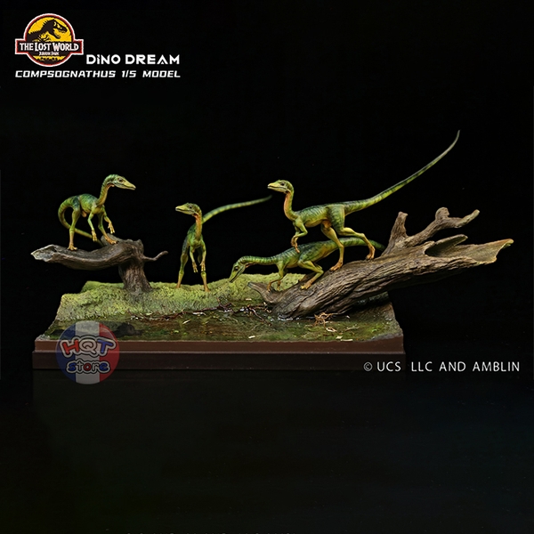 Mô hình khủng long Compssognathus Dino Dream Studio Jurassic Park 1/5