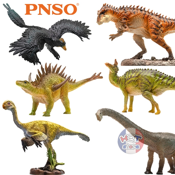 Mô Hình Khủng Long PNSO Mini Size Gigantoraptor Tsintaosaurus Mamenchisaurus Huayangosaurus Microraptor Yangchuanosaurus
