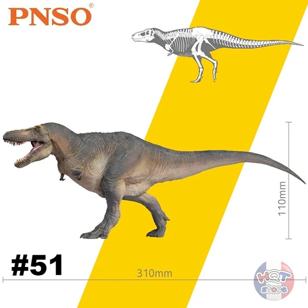 Mô hình Khủng Long Tarbosaurus PNSO 2021 Chuanzi tỉ lệ 1/35 chính hãng