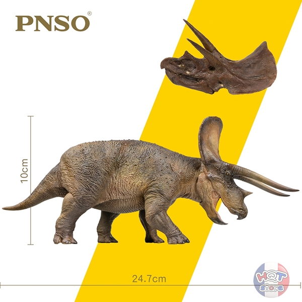 Mô hình khủng long Triceratops Doyle PNSO tỉ lệ 1/35 chính hãng