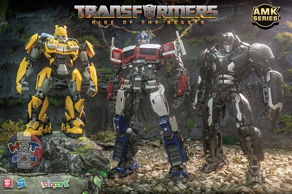 Mô hình Transformer Yolopark AMK Series Optimus Prime Bumblebee Primal