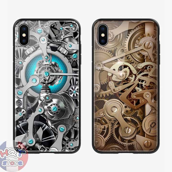 Ốp lưng kính 9H Nillkin Spacetime Gear Case cho IPhone XS Max / XR