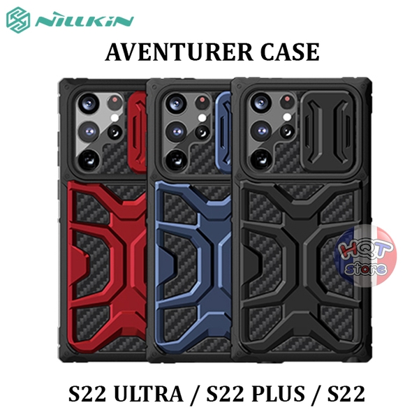 Ốp chống sốc Nillkin Aventurer Case Samsung S22 Ultra / S22 Plus / S22