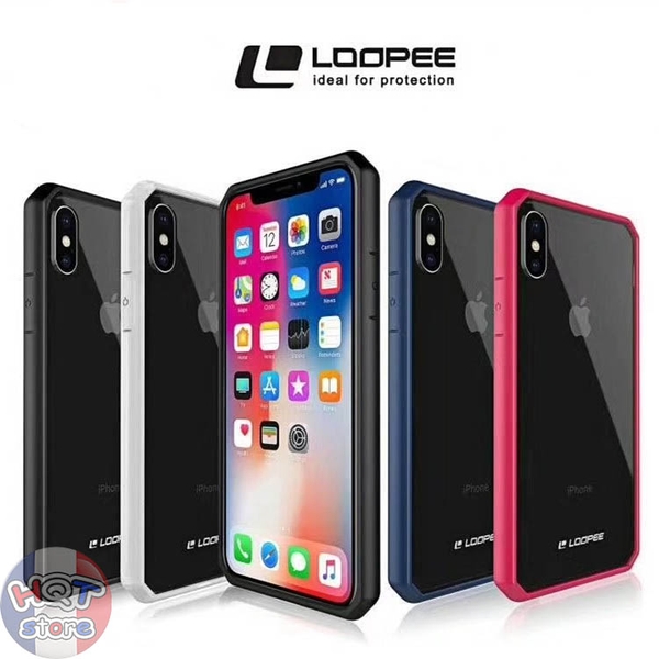 Ốp lưng chống shock Loopee Octane Series cho Iphone X  Iphone 10 Chính Hãng