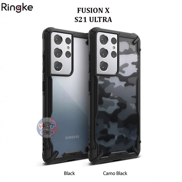 Ốp lưng chống sốc Ringke Fusion X Samsung S21 Ultra chính hãng