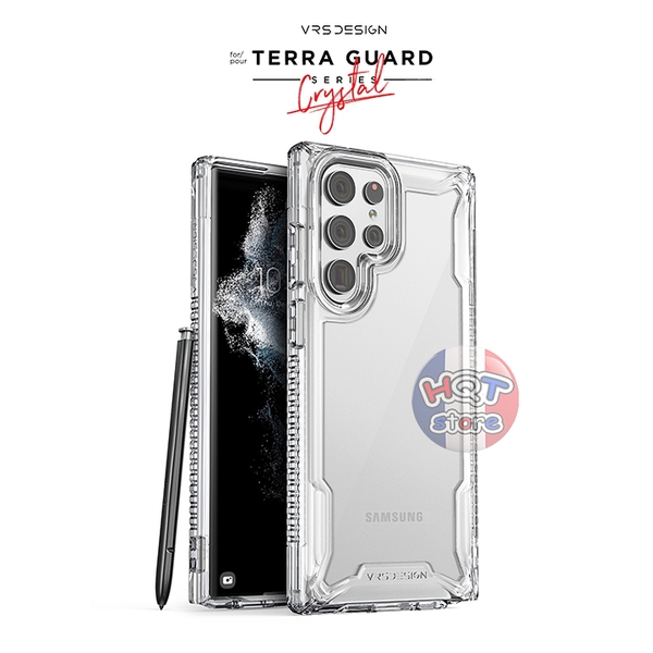 Ốp lưng chống sốc trong suốt VRS Terra Guard Crystal Samsung S22 Ultra