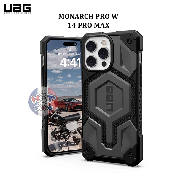 Ốp lưng chống sốc UAG Monarch Pro W Magsafe IPhone 14 Pro Max