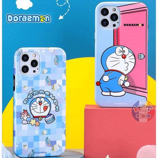 Ốp lưng hình Doraemon IPhone 12 Pro Max / 12 Pro / 12 chính hãng Rock