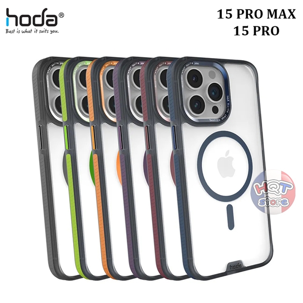 Ốp lưng HODA Multicolor Case Magsafe iPhone 15 Pro Max / 15 Pro