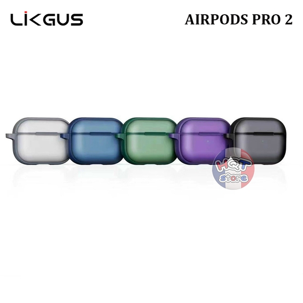 Ốp Lưng Likgus Matte Case tai nghe AirPods Pro 2 nhám chống vân tay