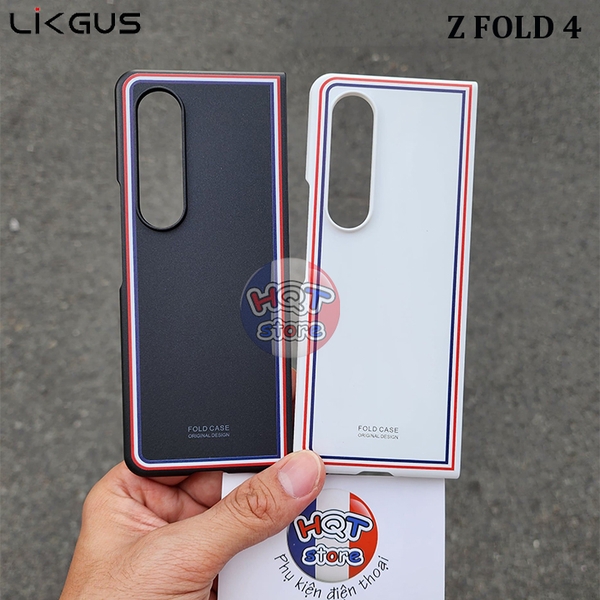 Ốp lưng Likgus Thom Browne Matte White cho Samsung Galaxy Z Fold 4