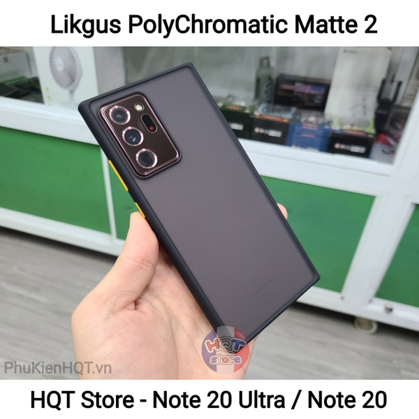 Ốp lưng PolyChromatic Matte 2 Likgus cho Note 20 Ultra (5G) / Note 20