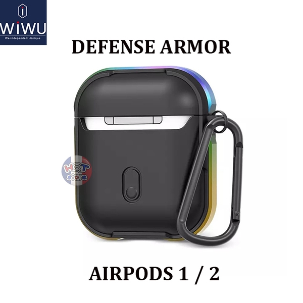 Ốp lưng siêu chống sốc WiWU Defense Armor cho Airpods 1 / 2