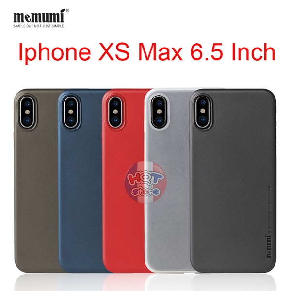 Ốp lưng siêu mỏng Memumi 0.3mm cho Iphone XS Max 6.5 Inch