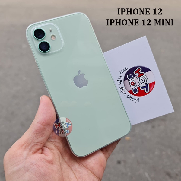 Ốp lưng siêu mỏng trong suốt Ultra Slim 0.4mm IPhone 12 / 12 Mini