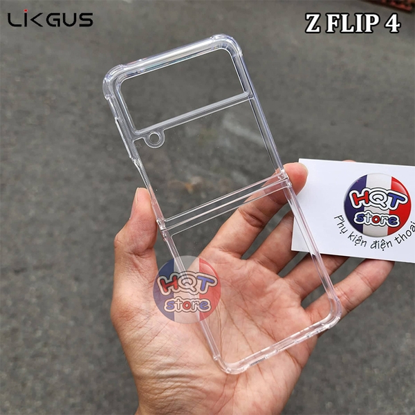 Ốp lưng trong suốt viền dẻo Likgus Zero Samsung Galaxy Z Flip 4