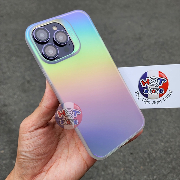 Ốp lưng ZAGG Iridescent Anti-Microbial Case IPhone 14 Pro Max / 14 Pro