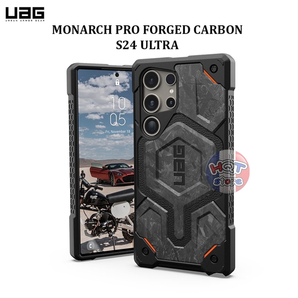 Ốp UAG Monarch Pro Forged Carbon Galaxy S24 Ultra - Limited Edition