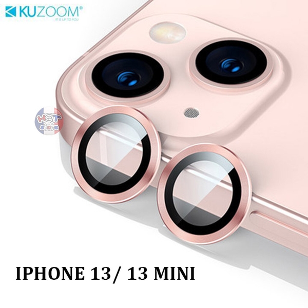 Ốp viền kính bảo vệ Camera Kuzoom Lens Ring IPhone 13 / 13 Mini