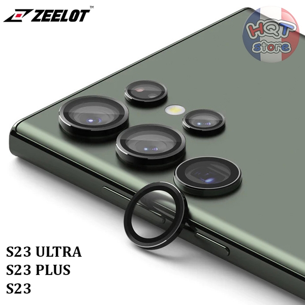 Ốp viền kính Camera ZEELOT Lens Protector S23 Ultra / S23 Plus / S23