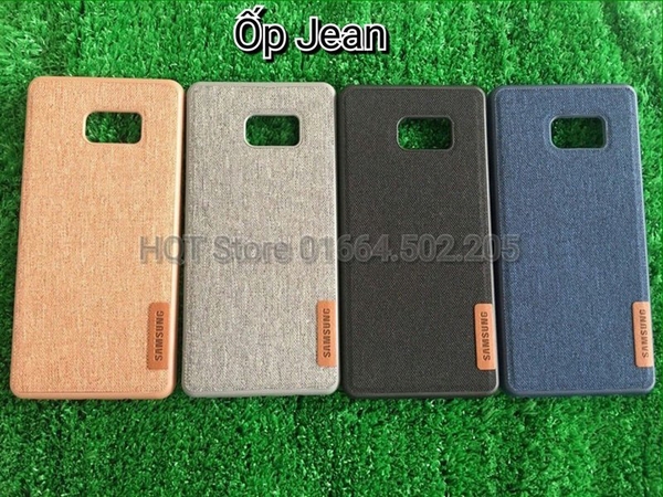 Ốp Jeans dẻo full máy cho Note5/Note7