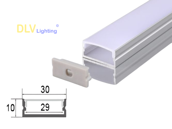 Thanh nhôm cho đèn led 3010 (DLV-3010)